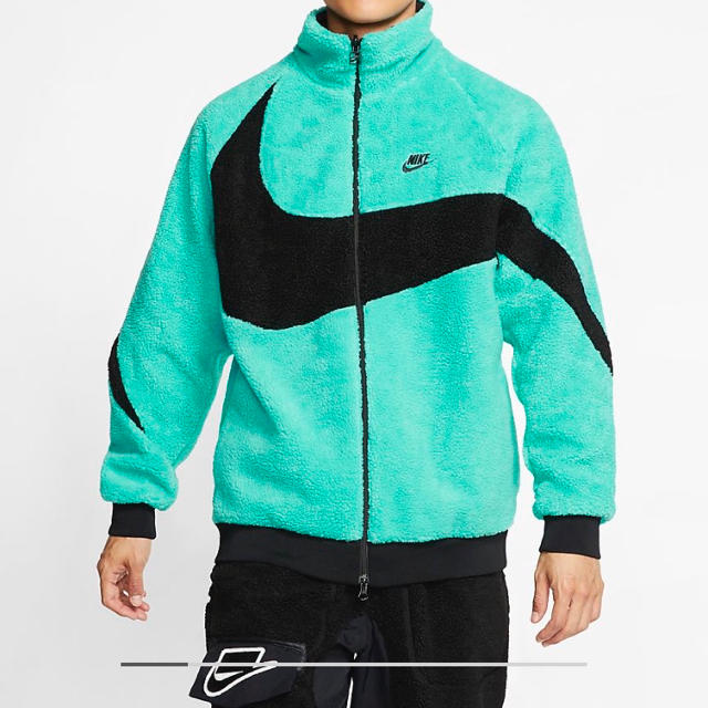 NIKE(ナイキ)のNIKE BIG SWOOSH BOA JACKET Lサイズ メンズのジャケット/アウター(ブルゾン)の商品写真