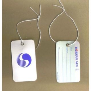 即買OK!レア未使用！大韓航空KOREANAIRコリアン荷物タグ(その他)
