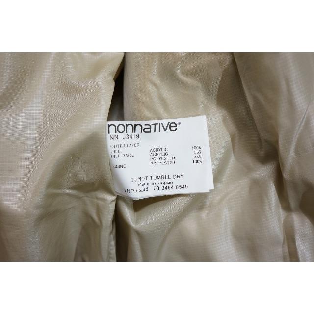 nonnative(ノンネイティブ)のノンネイティブ ボア フリース カーディガン ジャケット 224J▲ メンズのジャケット/アウター(ノーカラージャケット)の商品写真