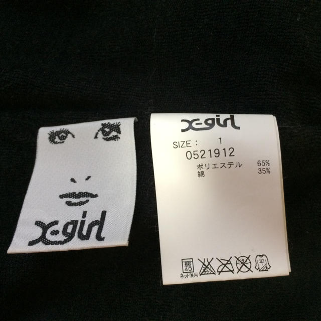 X-girl(エックスガール)の美品 X-girl ロンパース レディースのパンツ(サロペット/オーバーオール)の商品写真