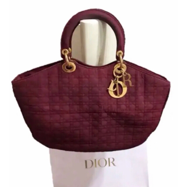 Christian Dior(クリスチャンディオール)のレア‼️ レア色‼️ クリスチャン ディオール Dior レディ バッグ トート レディースのバッグ(ハンドバッグ)の商品写真