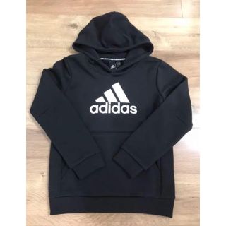 アディダス(adidas)のアディダス　パーカー　150 ブラック(ジャケット/上着)