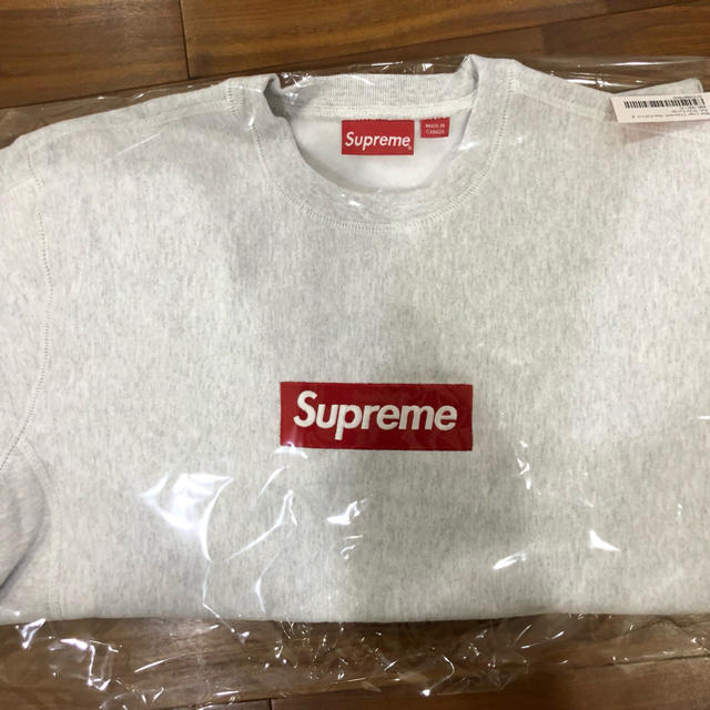 公式の Supreme - Box Supreme Logo Crewneck Crewneck Lサイズ