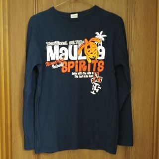 MEN'S　ロゴ入りロングＴシャツ(Tシャツ/カットソー(七分/長袖))