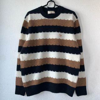 メゾンキツネ(MAISON KITSUNE')のMAISON KITSUNE BORDER KNIT(ニット/セーター)