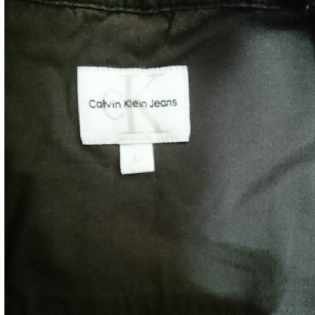Calvin Klein(カルバンクライン)のカルバンクライン メンズ長袖シャツ ブラウン メンズのトップス(シャツ)の商品写真