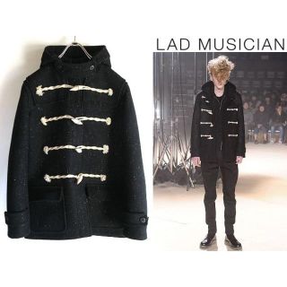 ラッドミュージシャン13AWカザグルマ チェック ダッフルコート 42