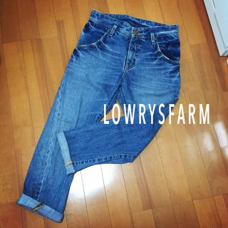 ローリーズファーム(LOWRYS FARM)のダメージデニムパンツ(デニム/ジーンズ)