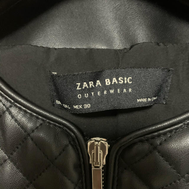 ZARA(ザラ)のZARA レディース  ライダースジャケット レディースのジャケット/アウター(ライダースジャケット)の商品写真