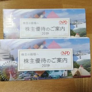 日本駐車場開発 株主優待 2冊(スキー場)