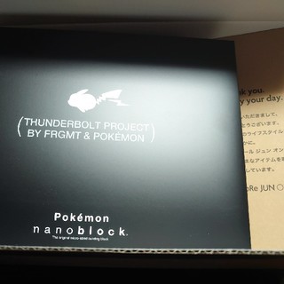 フラグメント(FRAGMENT)のfragment pokemon nano block ピカチュウ ポケモン(キャラクターグッズ)