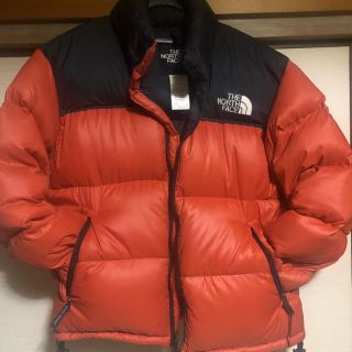 ザノースフェイス(THE NORTH FACE)のノースフェイス  ヌプシ マンゴーオレンジ(ダウンジャケット)