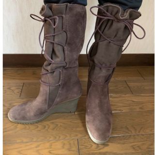 アグ(UGG)のUGG ウェッジソールブーツ(ブーツ)