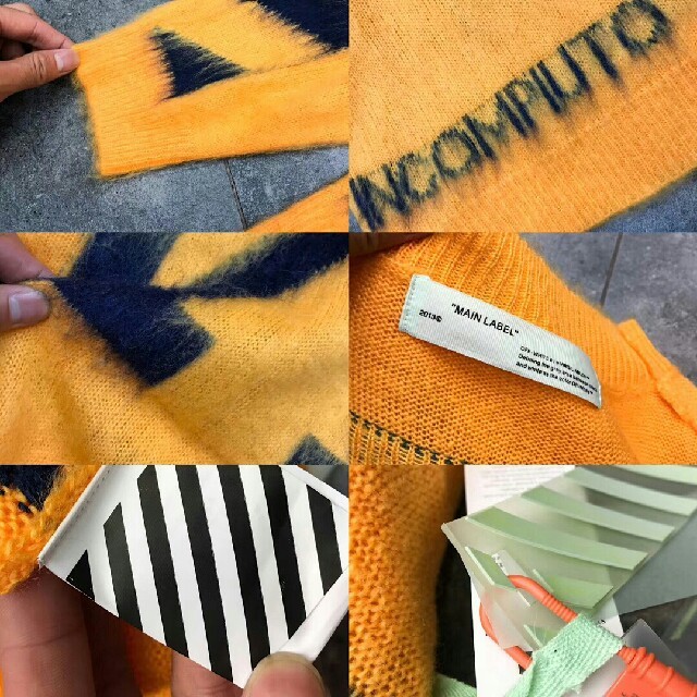 OFF-WHITE(オフホワイト)のオフ　OFF-WHITE 二ットセーター レディースのトップス(パーカー)の商品写真