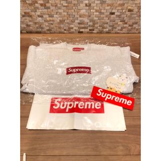 シュプリーム(Supreme)の新品 18FW supreme box logo crewneck M(スウェット)