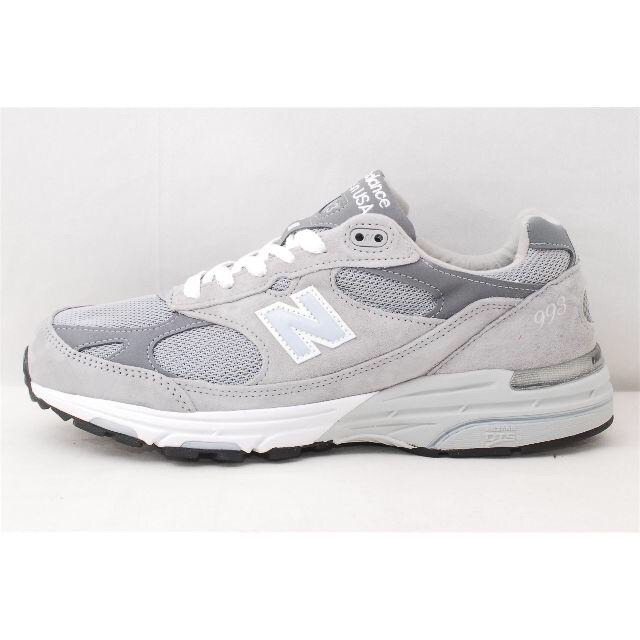 New Balance(ニューバランス)のアメリカ直営店購入★USA製 27 ニューバランス MR993 グレー スエード メンズの靴/シューズ(スニーカー)の商品写真