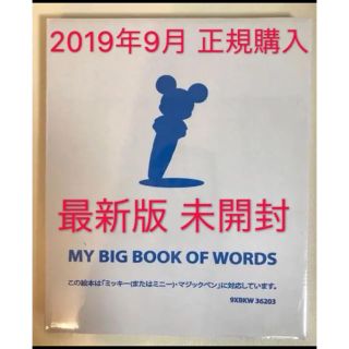 ディズニー(Disney)の【新品】ディズニー 2019版 My Big Book Of Words(絵本/児童書)