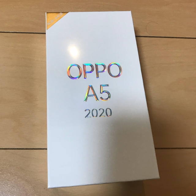 新品未開封 OPPO A5 2020 ブルー SIMフリー スマホ