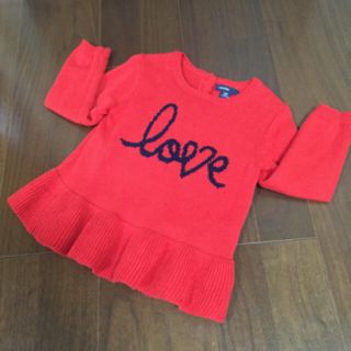 ベビーギャップ(babyGAP)のbabyGAP♡90㎝♡loveニット(ニット)