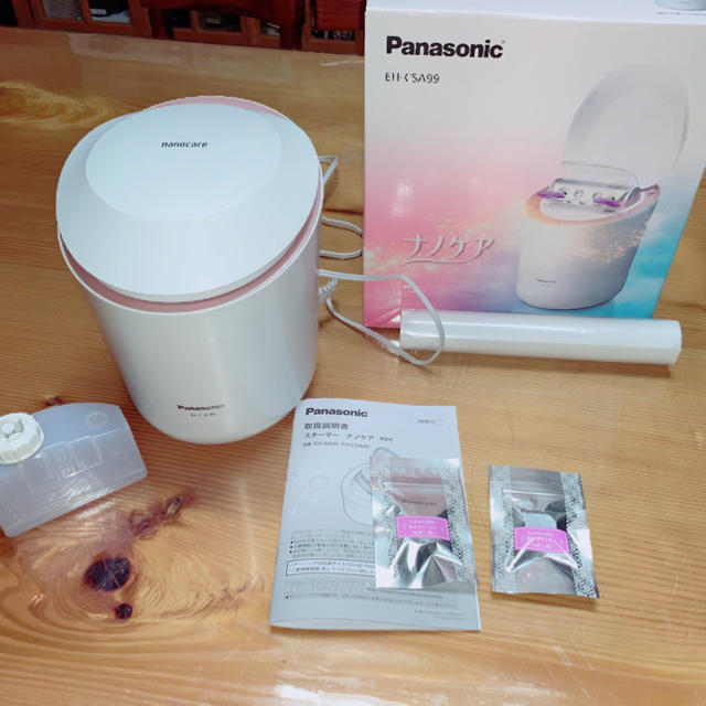 Panasonic(パナソニック)のPanasonic スチーマー EH-CSA99 スマホ/家電/カメラの美容/健康(フェイスケア/美顔器)の商品写真