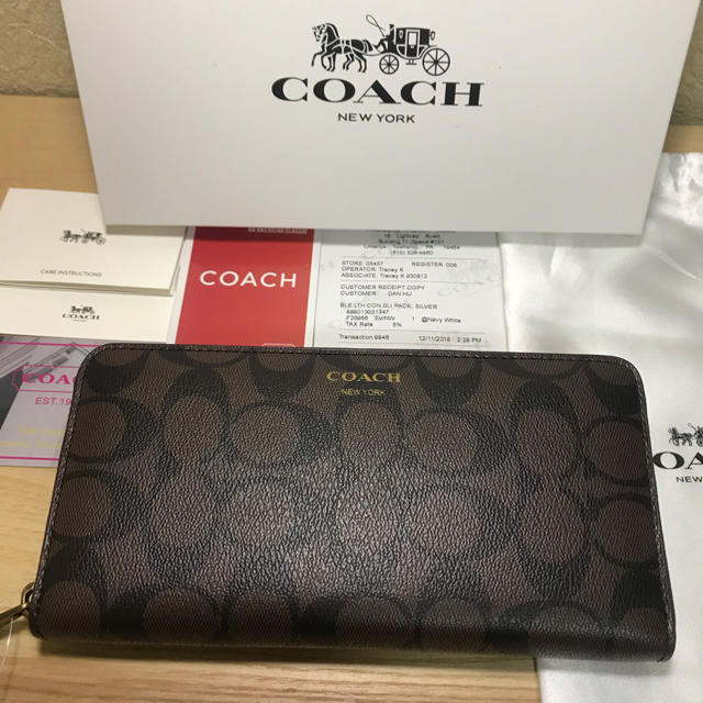 COACH    コーチ　長財布　新品