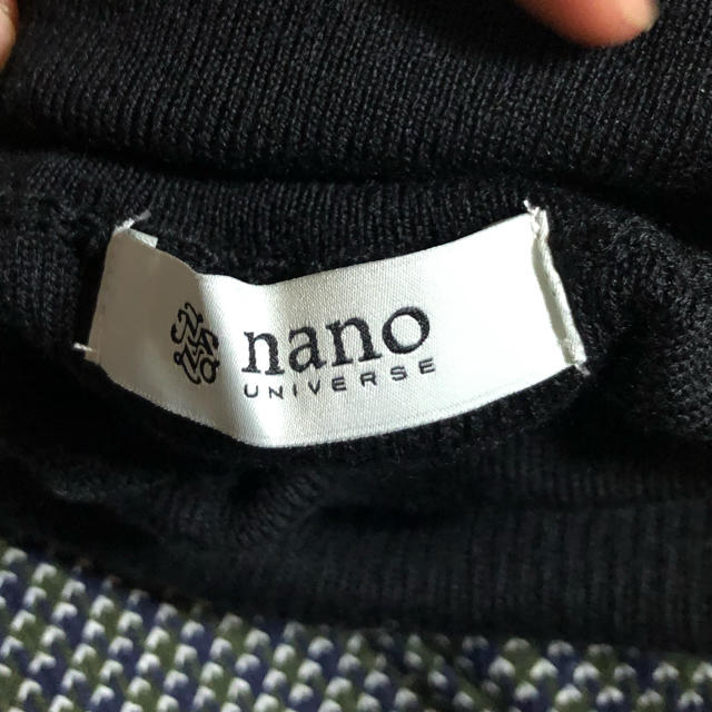 nano・universe(ナノユニバース)のハイネックニットトップス レディースのトップス(ニット/セーター)の商品写真