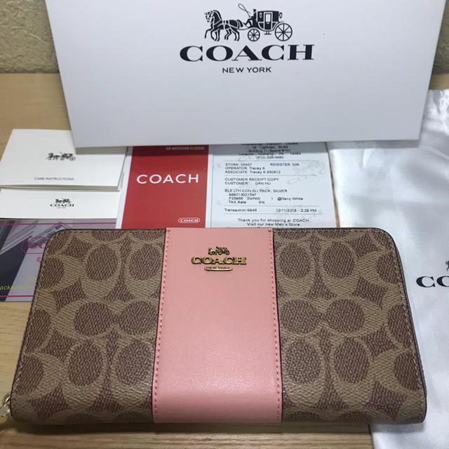 COACH    コーチ　長財布　新品