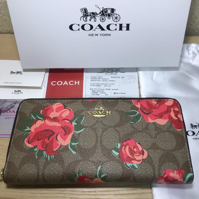 COACH    コーチ　長財布　新品