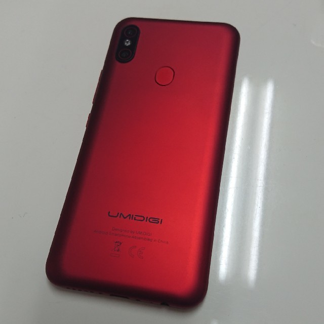 美品 UMIDIGI F1 Play red 6GB/64GB SIMフリー