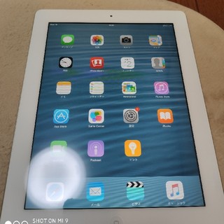 アイパッド(iPad)の14 Apple iPad2 16GB Model A1395 ホワイト Wi-(タブレット)