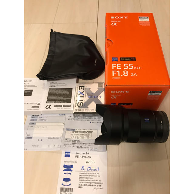 SONY - SONY  FE55mmF1.8  ツァイス単焦点レンズ