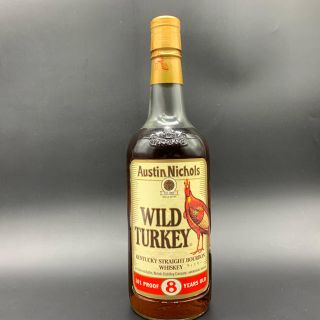 ワイルドターキー WILD TURKEY 8年 旧ボトル 750ml(ウイスキー)