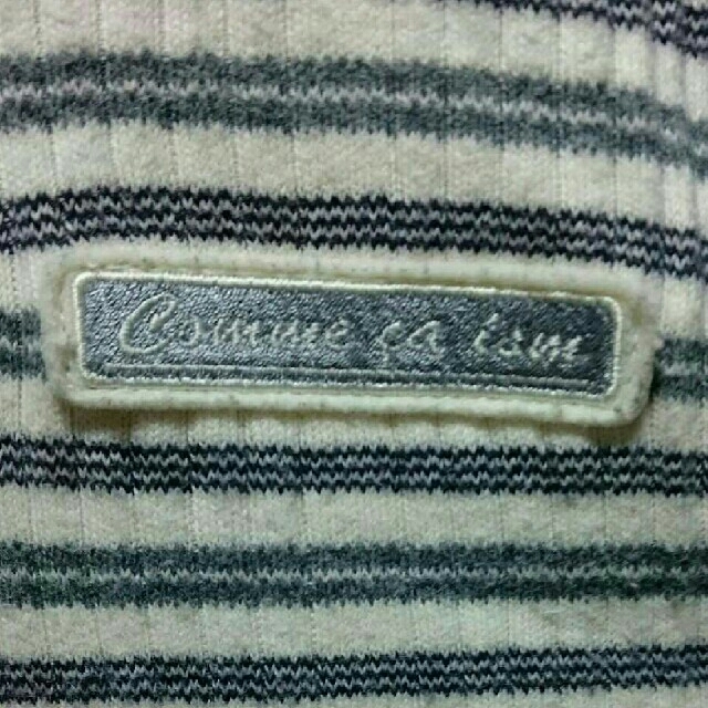 COMME CA ISM(コムサイズム)の【コムサイズム 110A】ボーダーＴシャツ キッズ/ベビー/マタニティのキッズ服男の子用(90cm~)(Tシャツ/カットソー)の商品写真