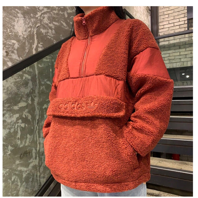 日本未発売adidas originals フリース 【着後レビューで 送料無料