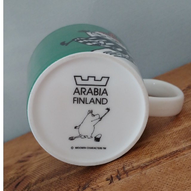 旧ロゴ　廃盤　アラビア　ARABIA　ムーミン　マグカップ　ミィ