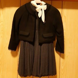 ポンポネット(pom ponette)のお値下げ［美品］pom  ponette 入学式用服(ドレス/フォーマル)