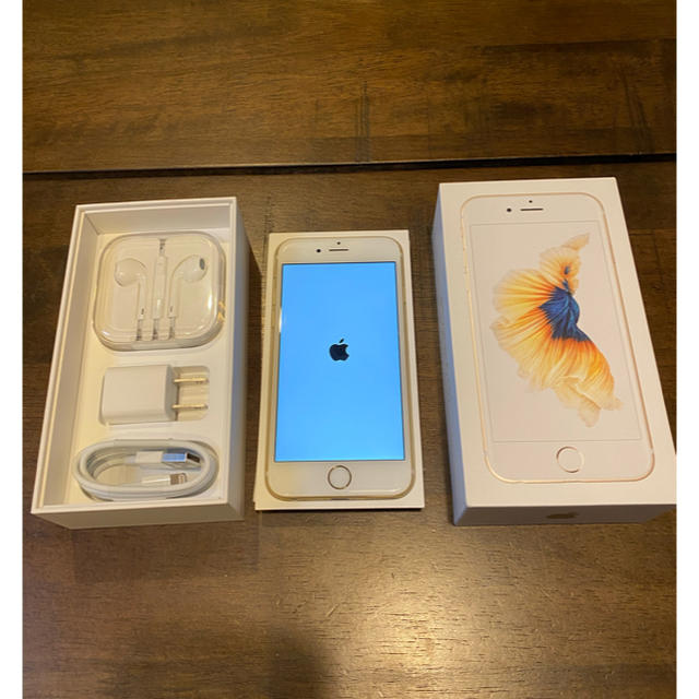 ☆さらに値下げ☆iPhone6s 64GB SIMフリー化 ゴールド 中古 スマホ