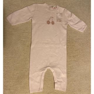 Bonpoint - ボンポワン カシミヤ100% ロンパース オールインワンかりん