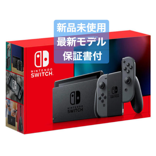 【新品・未使用】ニンテンドースイッチ　Nintendo Switch グレー