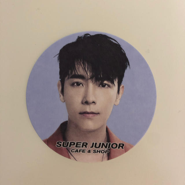 SUPER JUNIOR(スーパージュニア)のSUPERJUNIOR コースター ドンヘ エンタメ/ホビーのタレントグッズ(ミュージシャン)の商品写真