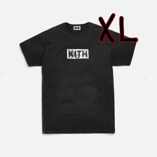 KITH Floral Box Logo SS Tee Black XL(Tシャツ/カットソー(半袖/袖なし))