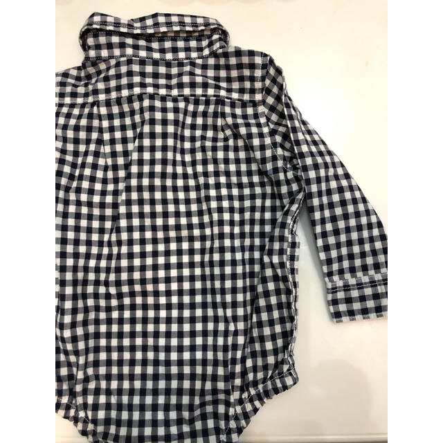 babyGAP(ベビーギャップ)のロンパース シャツ baby GAP 80㎝　 キッズ/ベビー/マタニティのベビー服(~85cm)(ロンパース)の商品写真