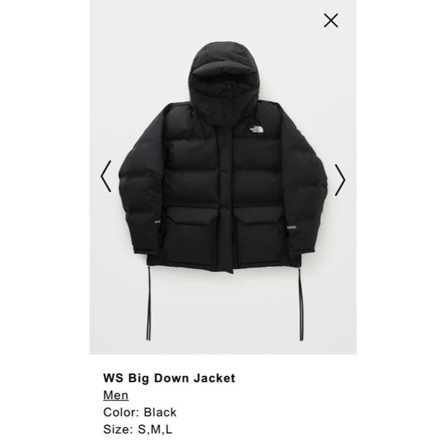 新品 THE NORTH FACE x hyke ダウン メンズ sサイズ