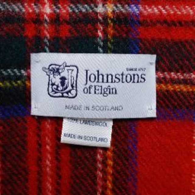 Johnstons(ジョンストンズ)のジョンストンズ　マフラー　小判　Johnstons レディースのファッション小物(マフラー/ショール)の商品写真