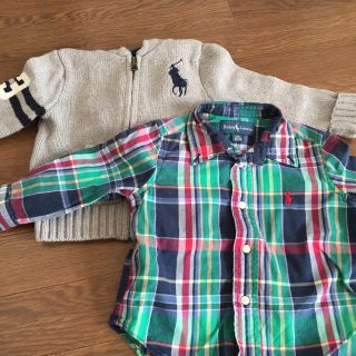 ポロラルフローレン(POLO RALPH LAUREN)のニット×シャツ(シャツ/カットソー)