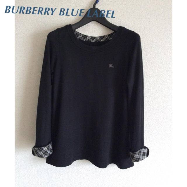 BURBERRY BLUE LABEL(バーバリーブルーレーベル)の BURBERRY BLUE LABEL⭐️長袖シャツ カットソー レディースのトップス(カットソー(長袖/七分))の商品写真