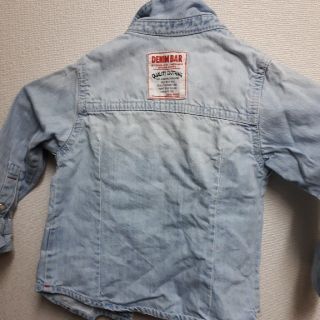 ベベ(BeBe)のデニムシャツ　サイズ90 キッズ(Tシャツ/カットソー)