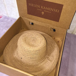 ヘレンカミンスキー(HELEN KAMINSKI)のmaru様 ヘレンカミンスキー プロバンス12 ラフィア帽子(麦わら帽子/ストローハット)