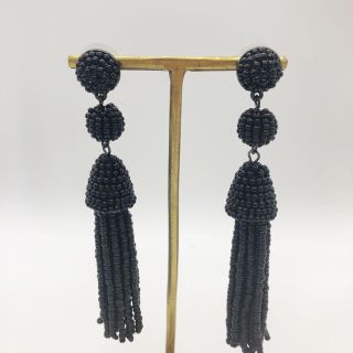 バウブルバー(BaubleBar)の【値下】 Baublebar Granitaタッセルピアス　シルバー(ピアス)