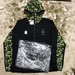 アベイシングエイプ(A BATHING APE)のAPE FCRB  practice JACKET ジャケット　パーカー　迷彩(ナイロンジャケット)